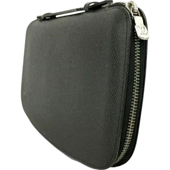 470258BA (L3) Louis Vuitton Wallet Long Organizer Ardoise Taiga Leather - Picture 3 of 10